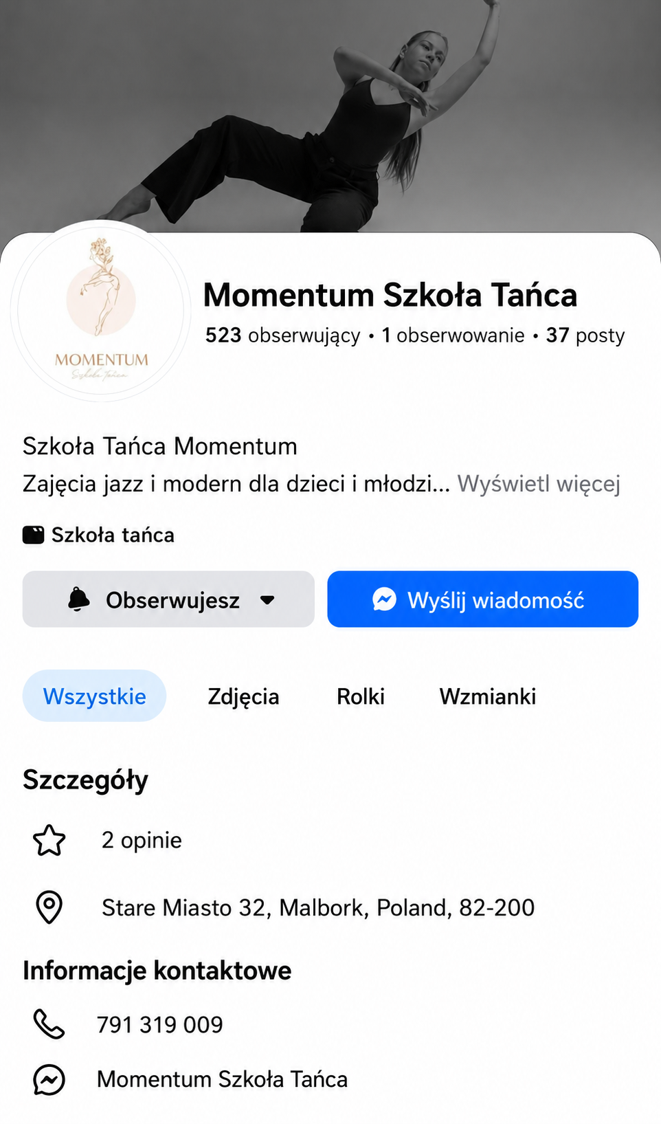 Facebook Momentum